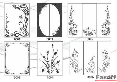 Эскизы рисунков на дверь