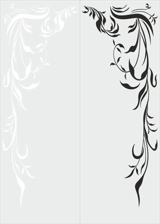 Трафареты для матирования стекла