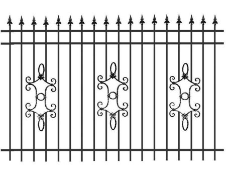 Кованые заборы схемы