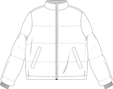 Куртка раскраска для детей