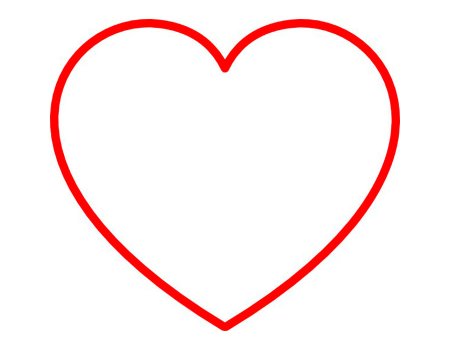 Нарисовать сердце