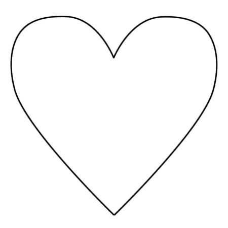 Сердце для вырезания