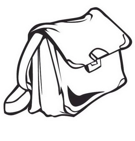 Сумка раскраска для детей