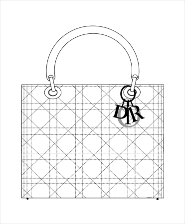 Раскраска сумочка