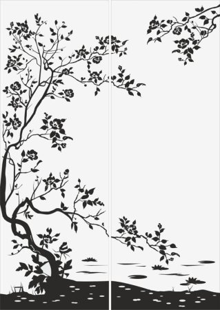 Пескоструй дерева