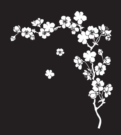 Сакура орнамент