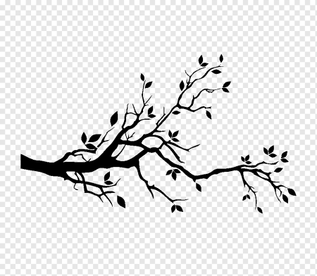 Стилизованная ветка дерева