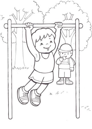 Раскраска здоровье