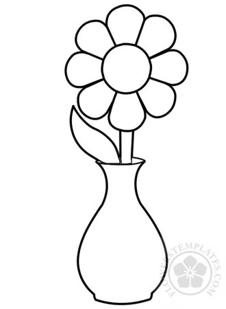 Трафарет натюрморт с цветами