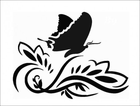 Красивые трафареты для декора