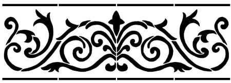 Трафарет узор