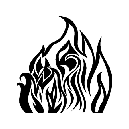 Огонь рисунок