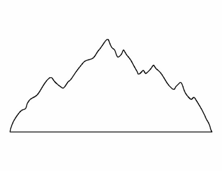 Горы для вырезания