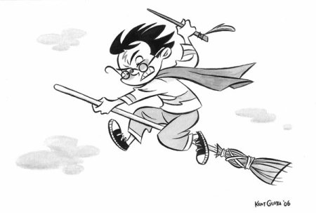 Метла Гарри Поттера