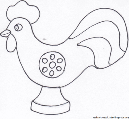 Филимоновская игрушка рисование 2 младшая группа