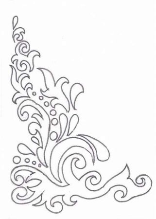 Узоры на окне