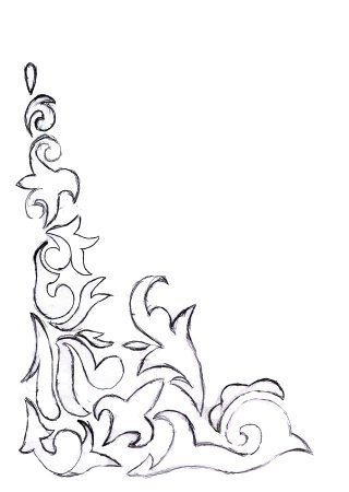 Трафарет морозные узоры на окно