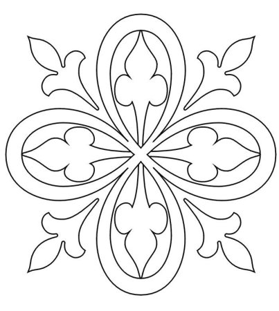 Орнаменты. Раскраска