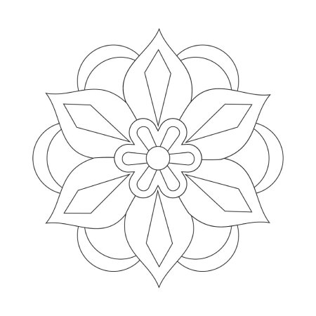 Орнаменты. Раскраска