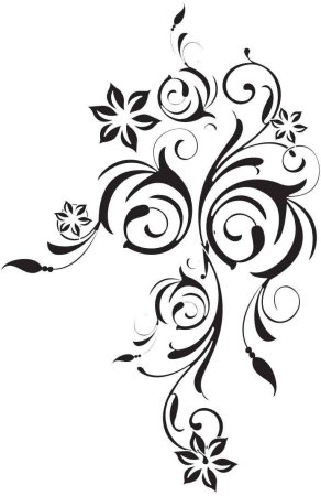 Трафарет узор