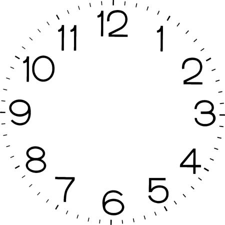 Циферблат часов