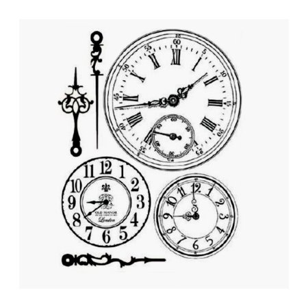 Циферблаты часов для скрапбукинга
