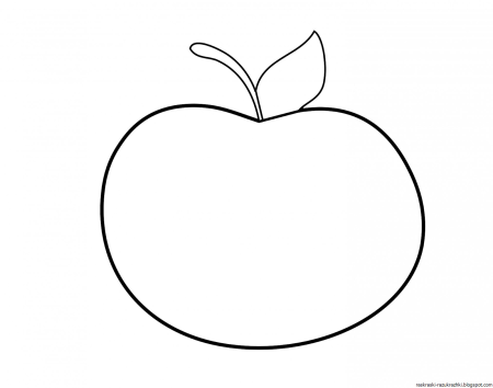 Лимон раскраска для детей