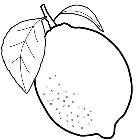 Трафарет овощи и фрукты