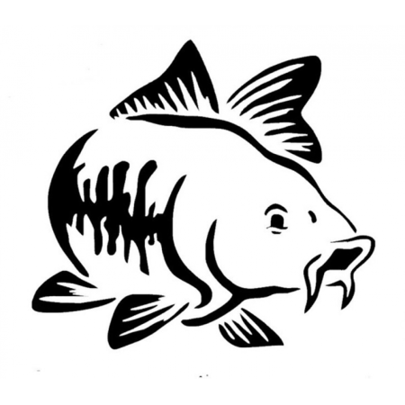 Трафарет рыбы