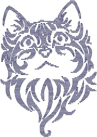 Точечная роспись трафареты