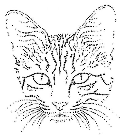 Точечная роспись по стеклу трафареты