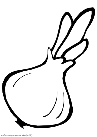 Чеснок трафарет