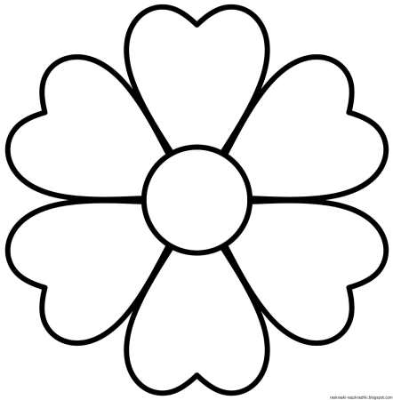 Трафарет "цветы"