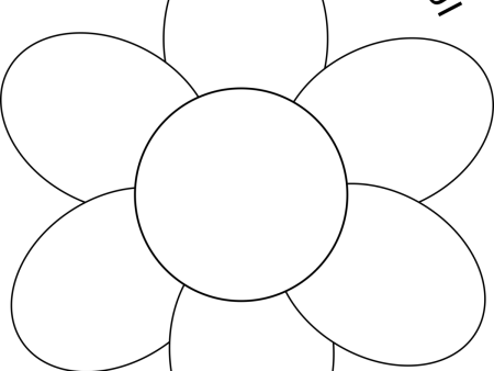 Ромашка 6 лепестков