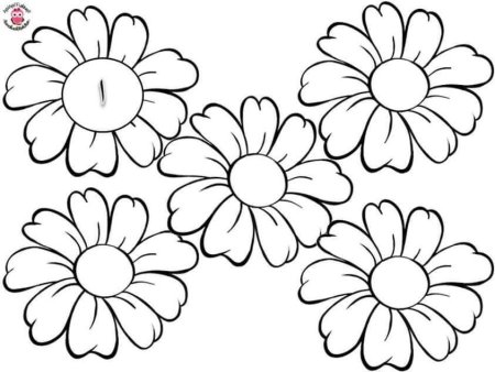 Цветы для печати и вырезания