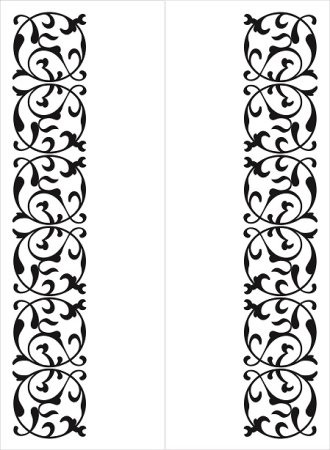 Орнамент окантовка