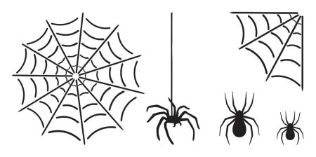 Паутина трафарет