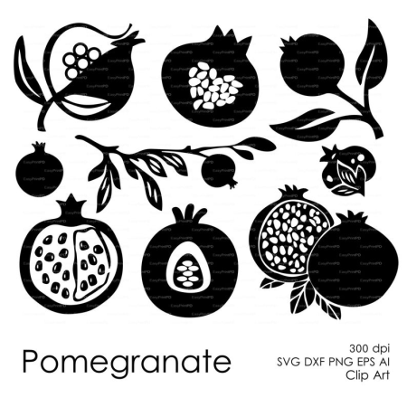 Гранат стилизованный