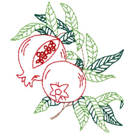 Узор граната