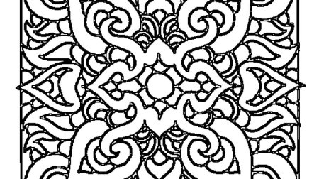 Ковер раскраска