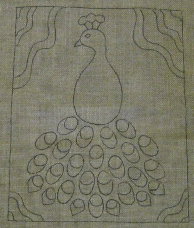 Эскиз ковра гобелен