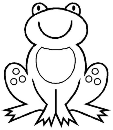 Шаблон лягушки