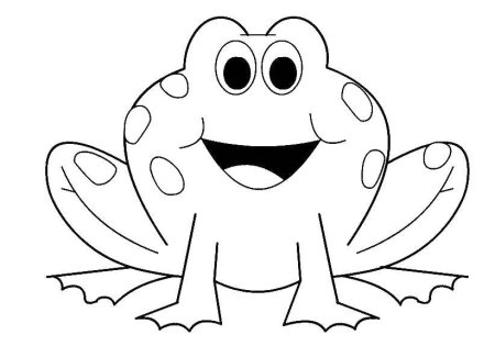 Раскраска Царевна лягушка из сказки