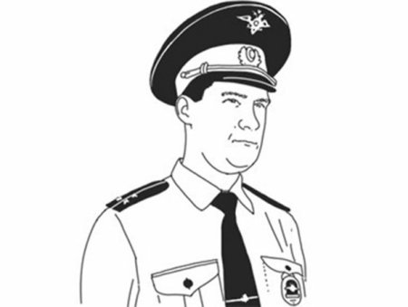 Раскраска полиция