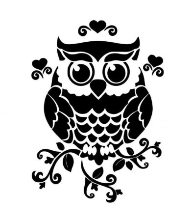 Декоративный узор новогодний