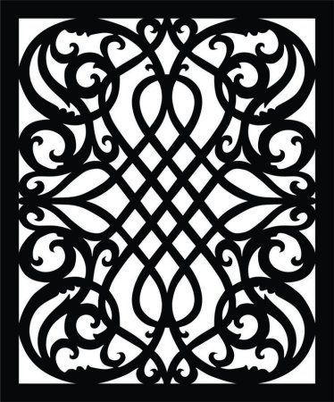 Решетки МДФ ЧПУ вектор