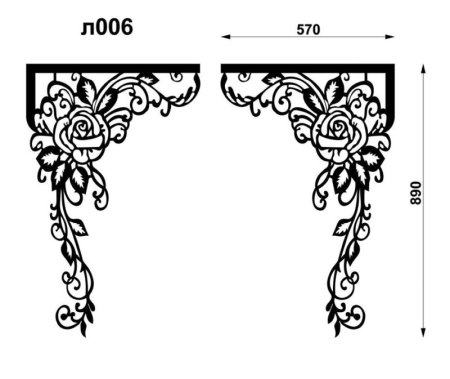 Ажурные ламбрекены лекало трафареты