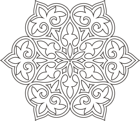 Орнаменты. Раскраска