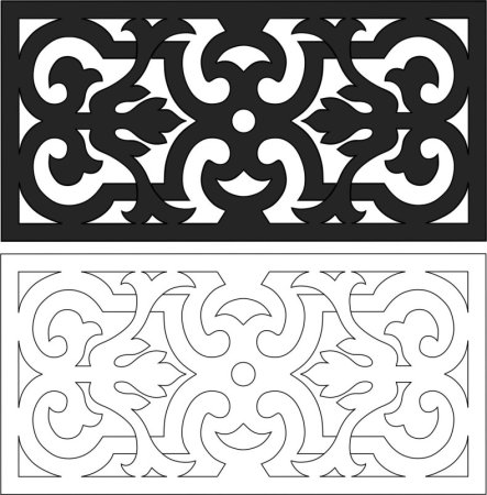 Ламбрекен с вензелями