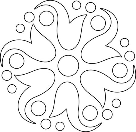 Узоры для аппликации